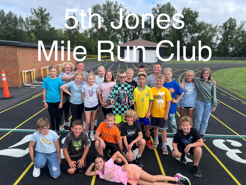5th Jones Mile Run Club