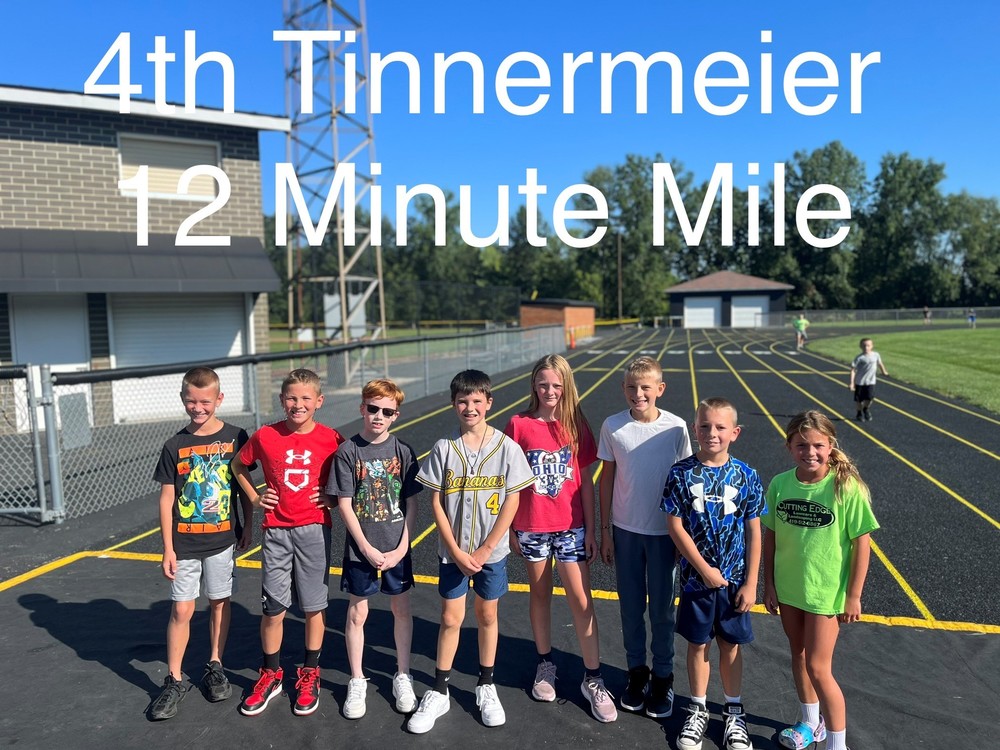 4th Tinnermeier 12 Minute Mile