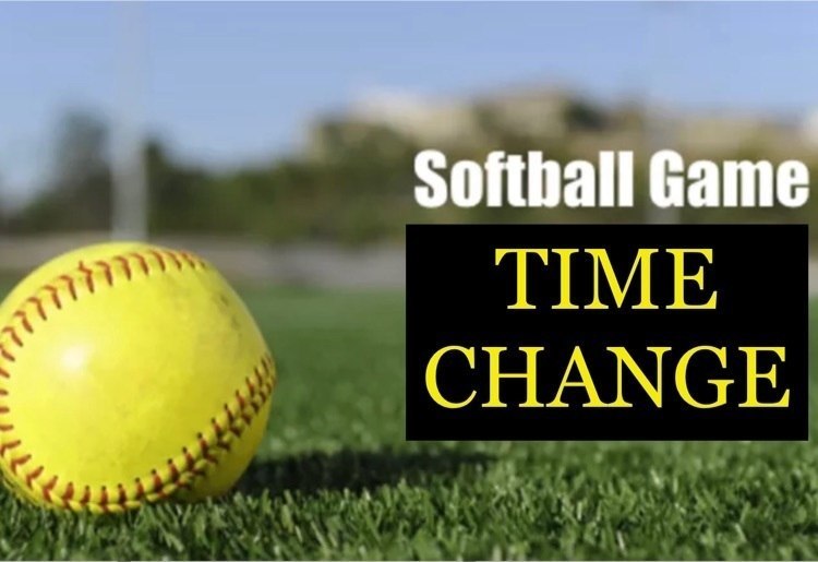 Sectional Softball Game CC vs Clearfork has been moved to a 4 PM