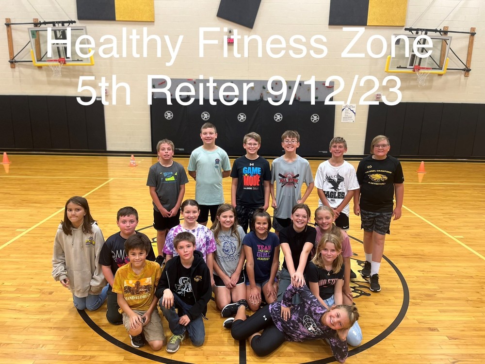 Healthy Fitness Zone 5th Reiter 9-12-23