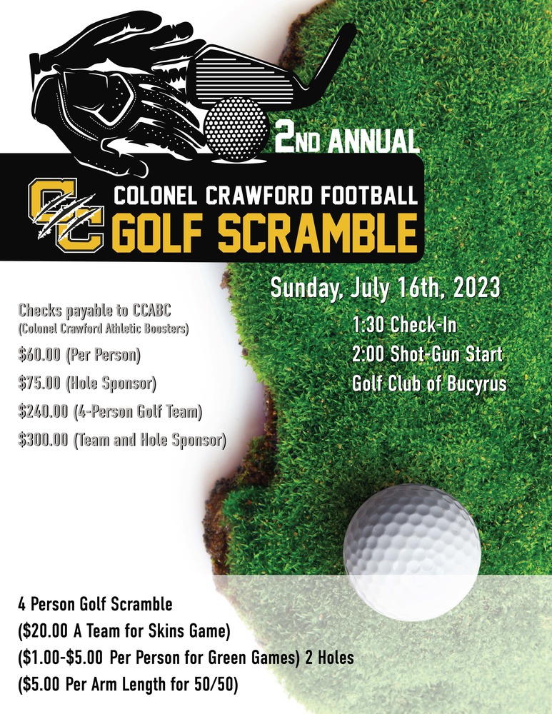 2nd Annual CC Football Golf Scramble